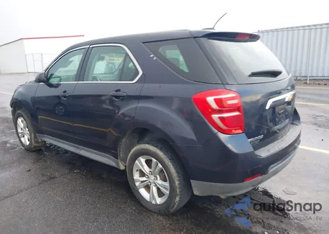 2017 Chevrolet Equinox Ls из США, поврежденный, VIN 2GNALBEK9H1547390